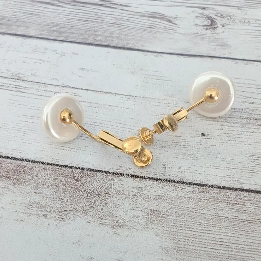 Vintage Clip On Earrings 0.5